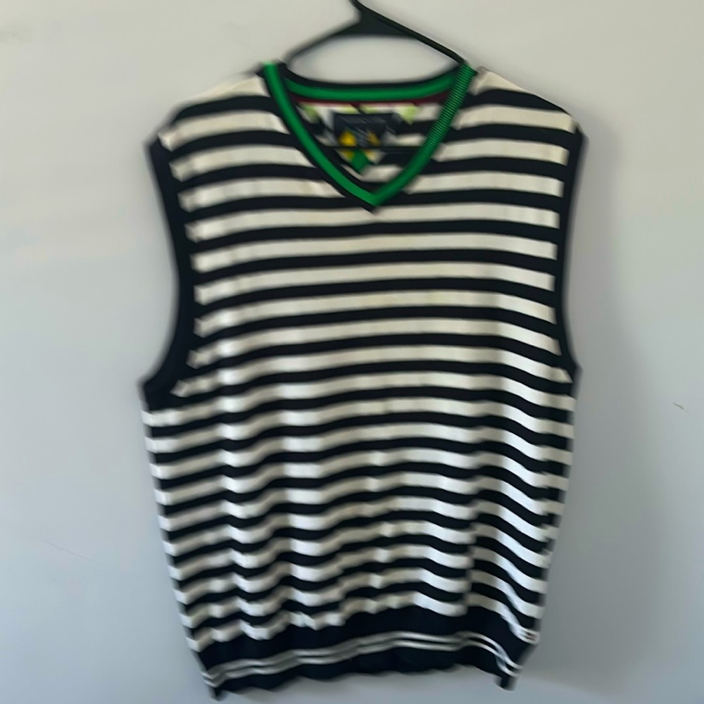 Pre-owned Tommy Hilfiger used Black and White Sweater good condition